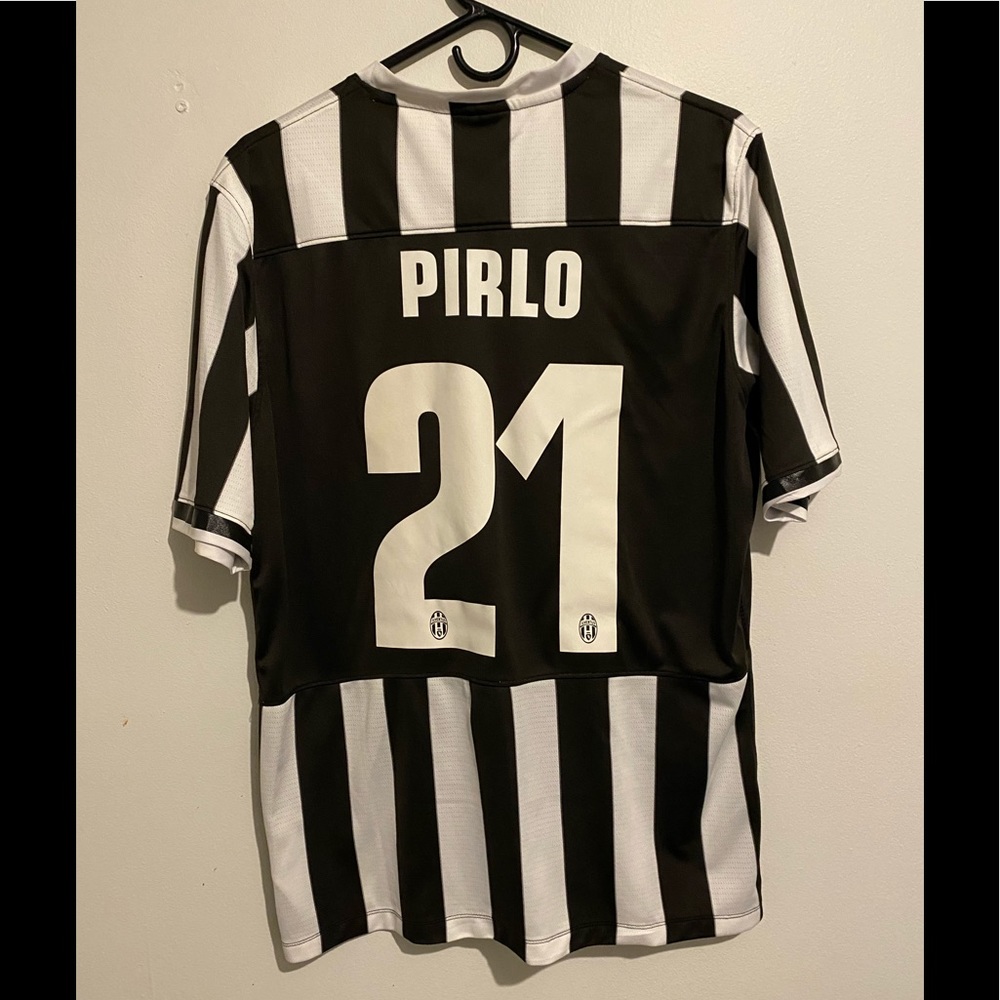 Nike #21 Andrea Pirlo Juventus Jersey.